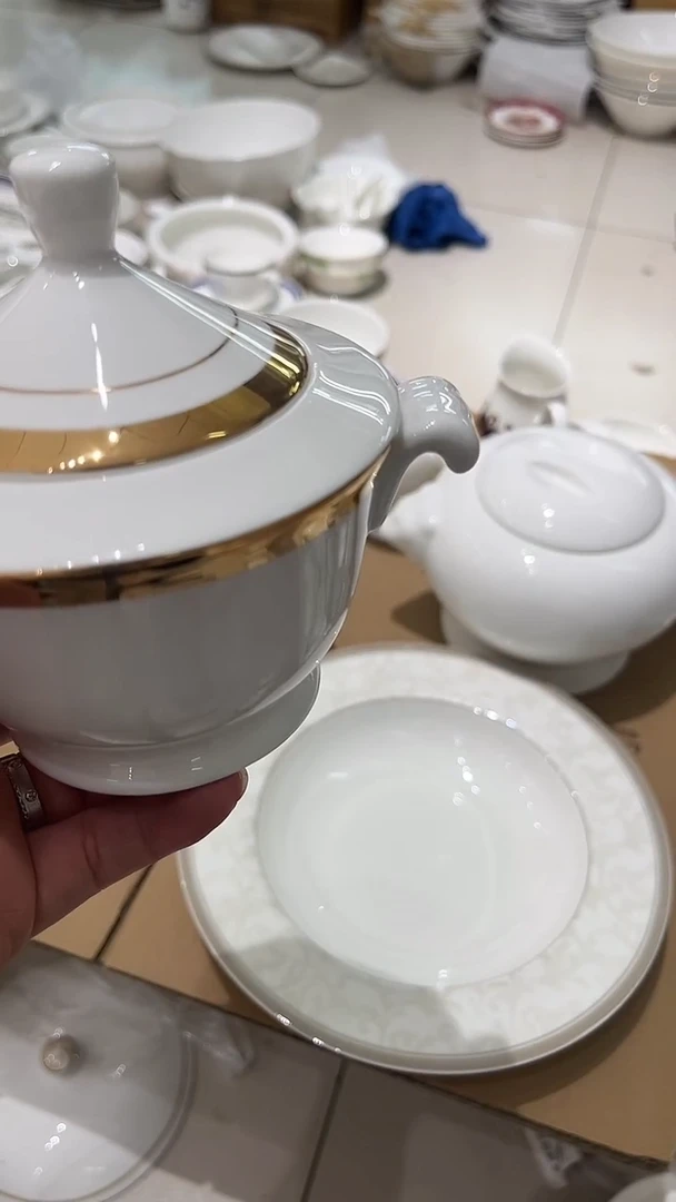 瓷糖缸隆达骨质瓷