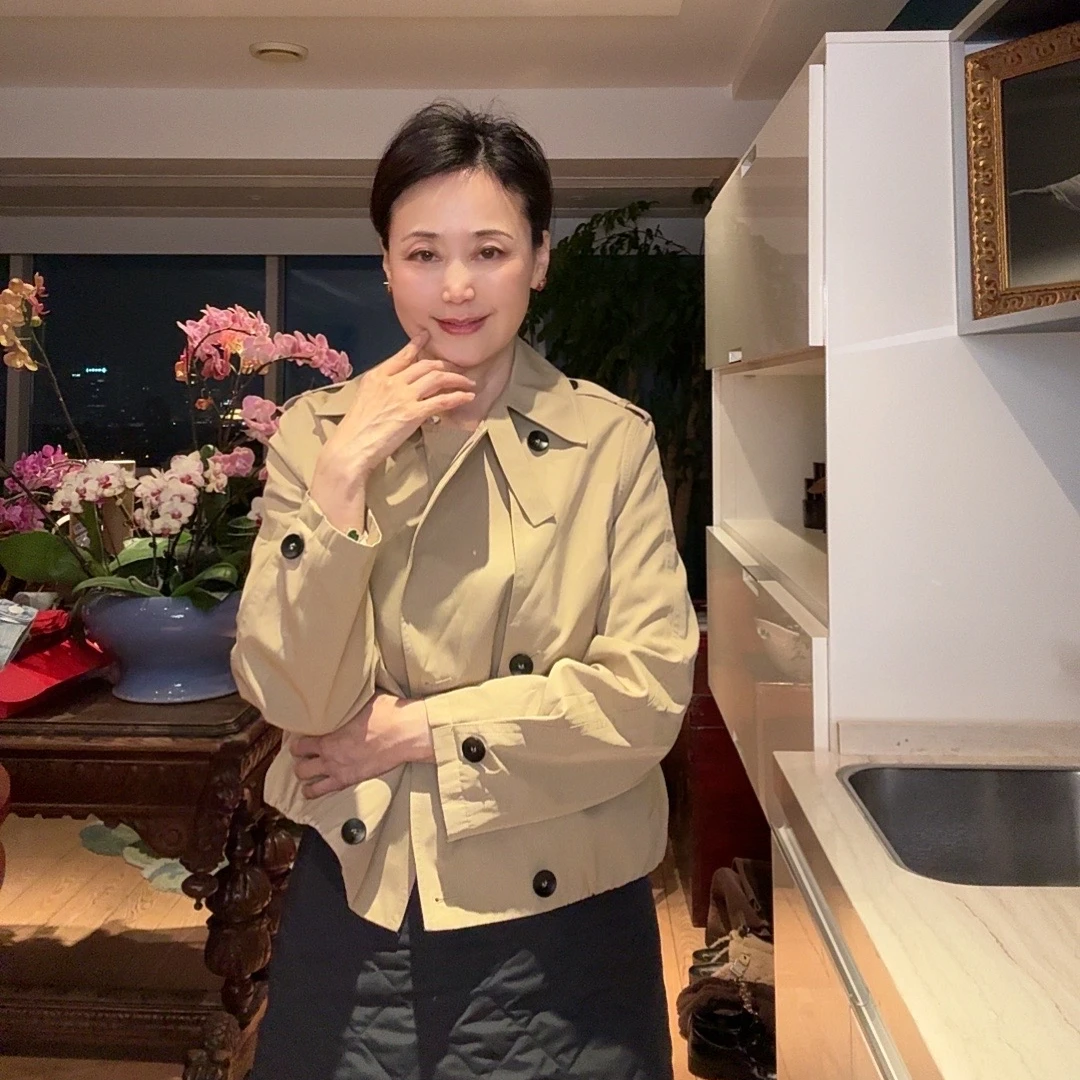 【维姐精选】SME 双排扣短款风衣