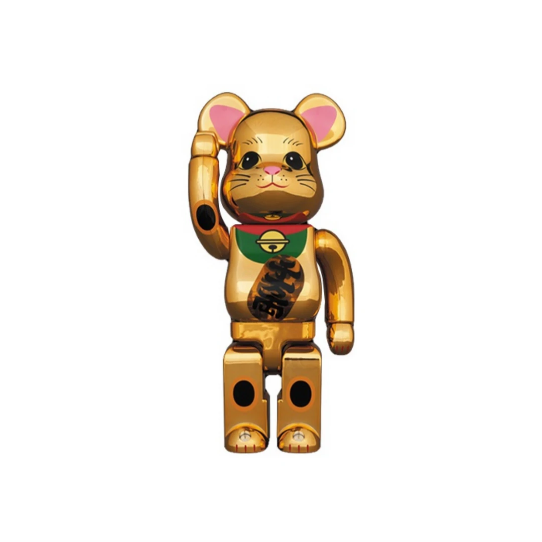 【胖】beabrick 积木熊 千万两 金亮灯 400% 潮流玩具