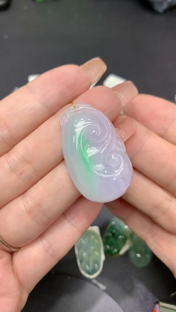 吊坠(不含链)未镶嵌翡翠11