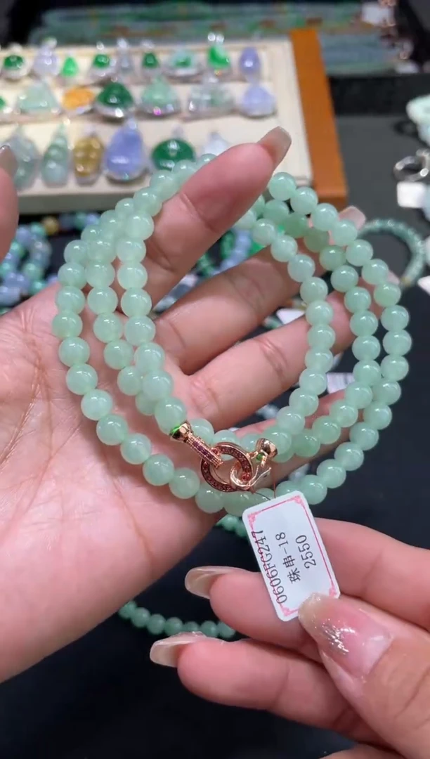 未镶嵌手串翡翠0606FG247