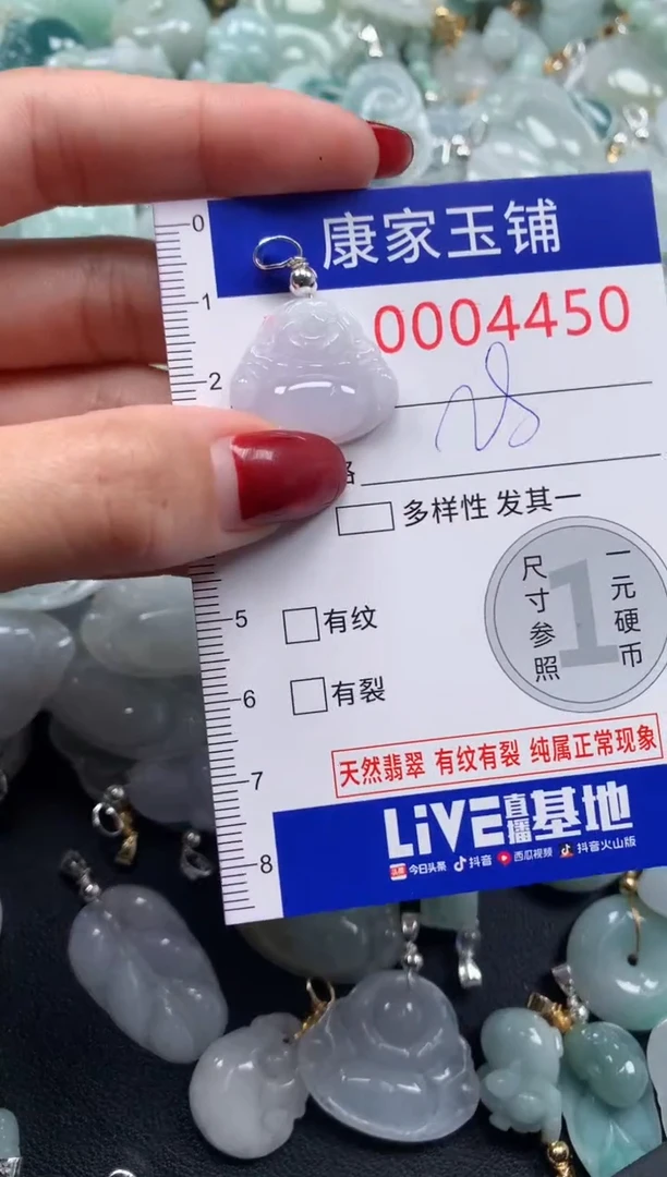 颈饰未镶嵌翡翠4450