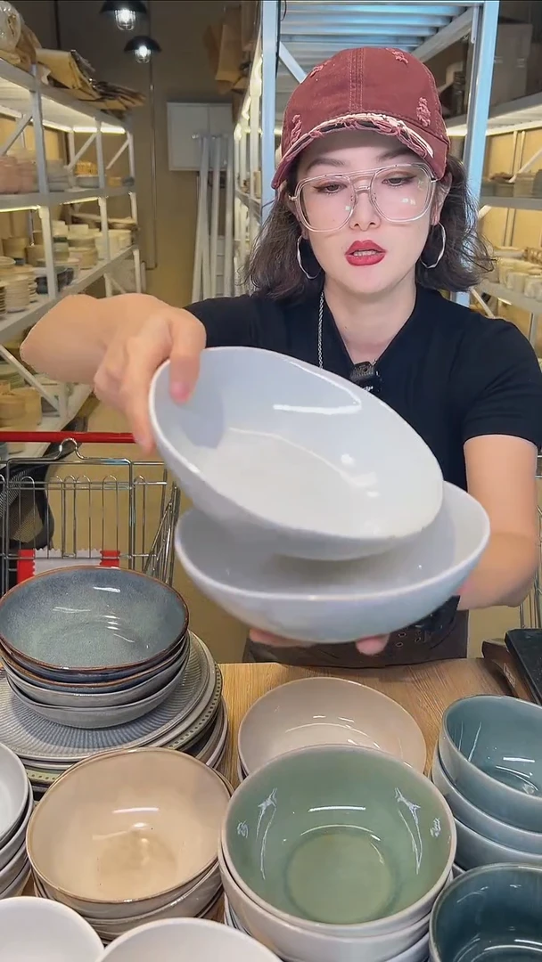 瓷61高温釉下彩陶瓷餐具