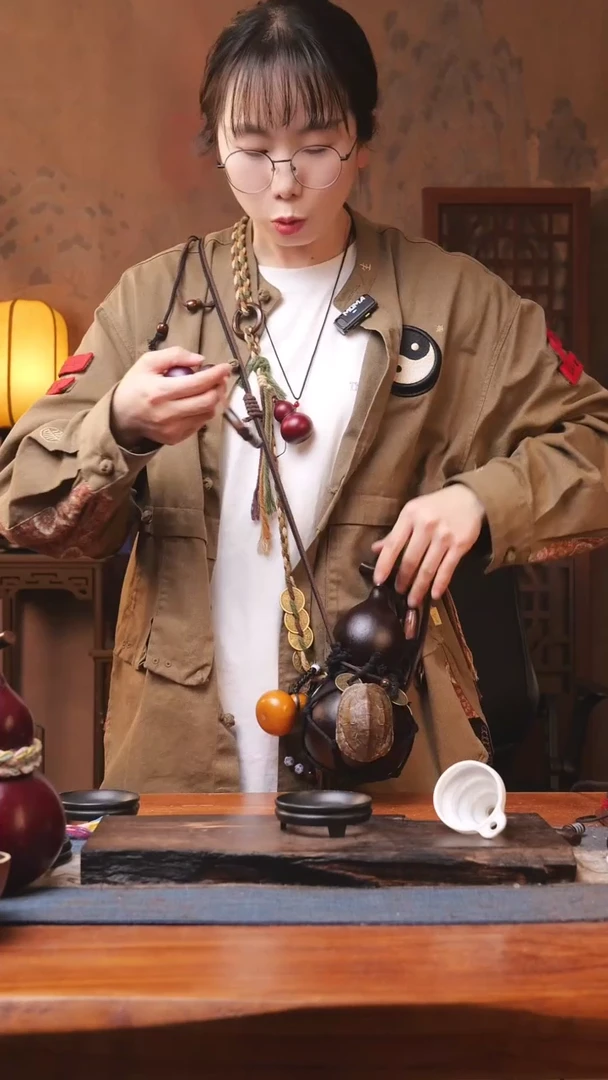 【闪购商品】289号精品大漆葫芦防腐防渗装水茶酒