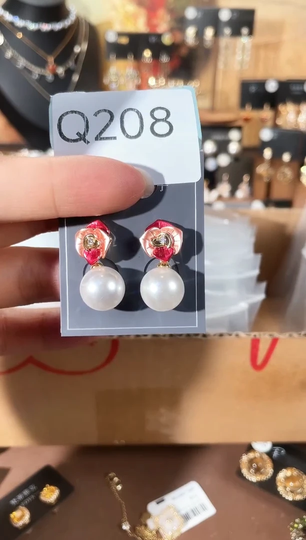 合金925银锆石Q208