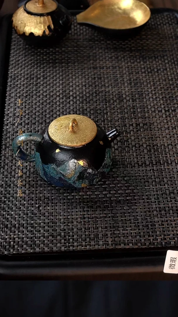 大漆远山壶785小康茶器