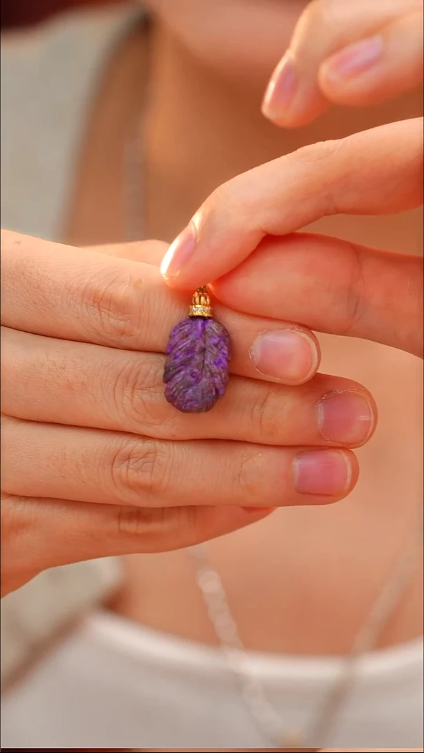 苏纪石（舒俱来）未镶嵌颈饰AZB9879