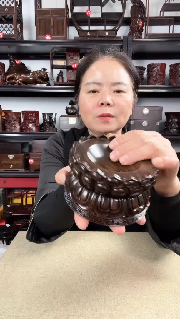 木老李红木工艺品大转