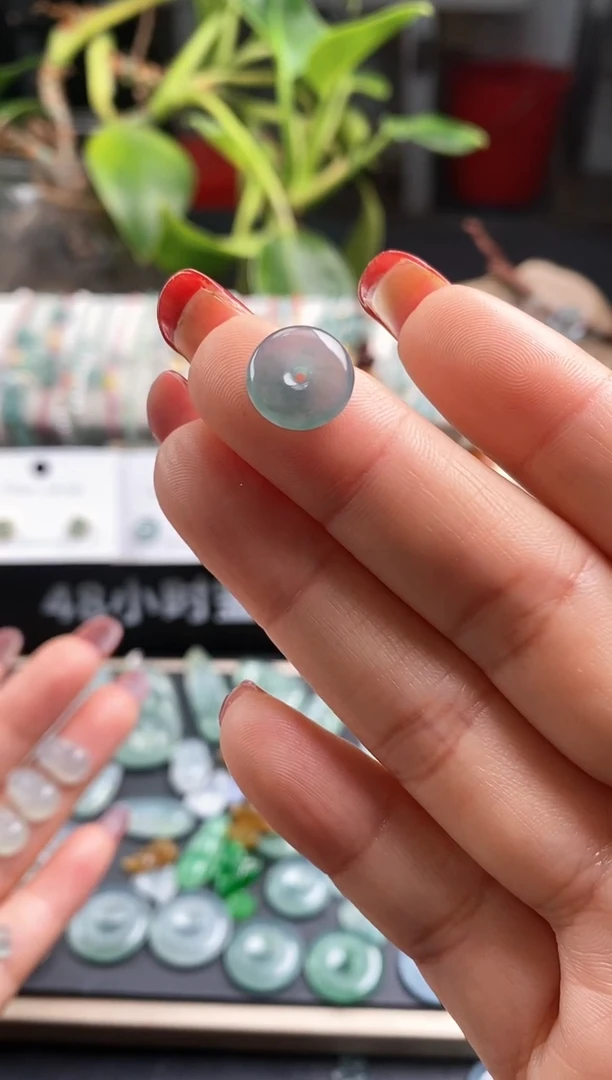 【闪购商品】翡翠散珠平安扣裸石