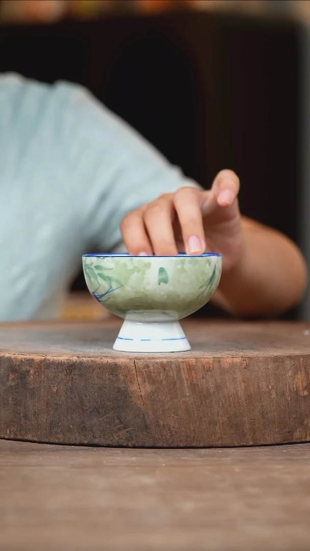 瓷片景德镇高温釉下彩（食品级）