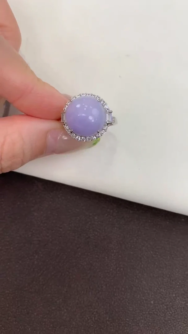 颈饰银S925镶嵌翡翠天然缅甸a货翡翠1