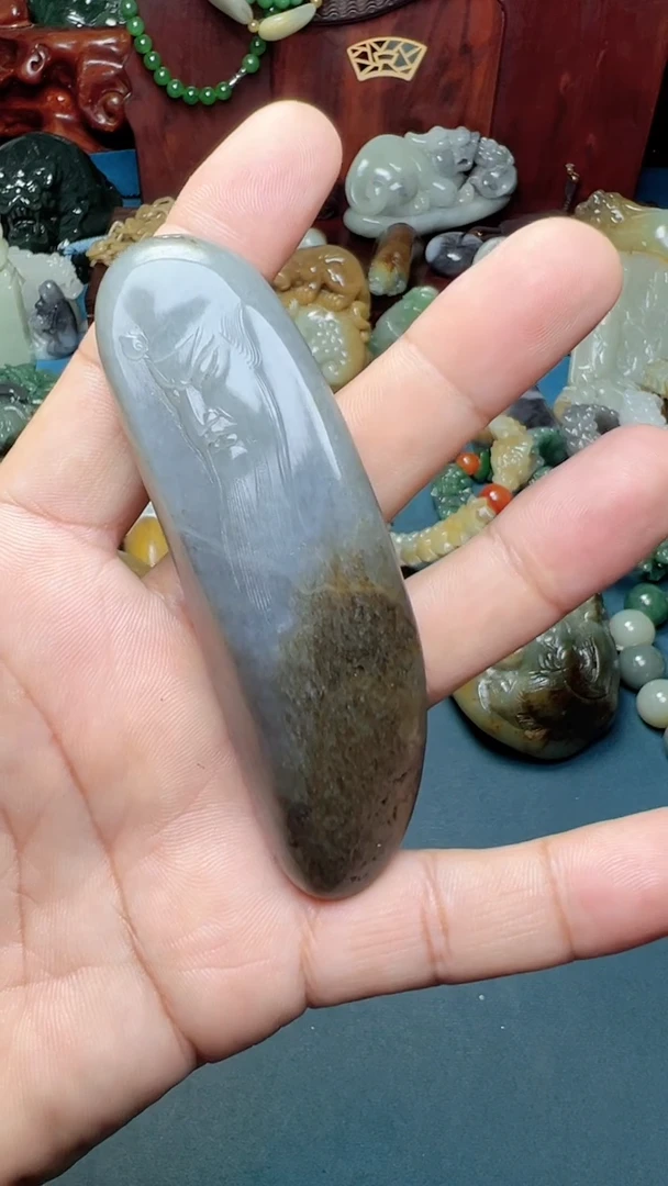 未镶嵌和田玉把件-