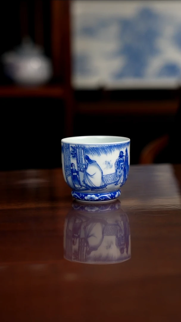 沈燕鸿老师作品 非遗传承人 三顾茅庐