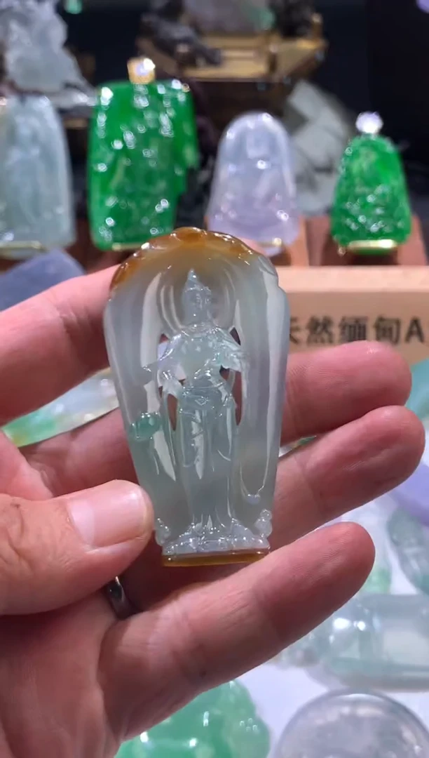 吊坠(不含链)未镶嵌翡翠翡翠吊坠