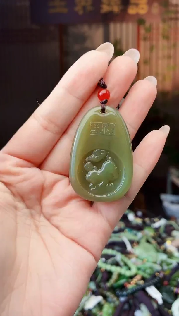 颈饰未镶嵌和田玉多样性发货拍一发一