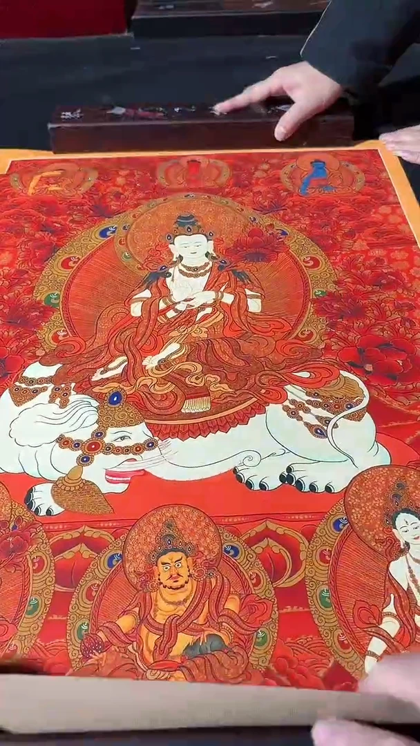 卷轴画藏式珍藏彩绘艺术馆172