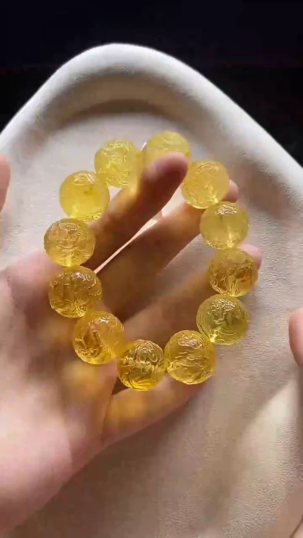 手链琥珀未镶嵌手串