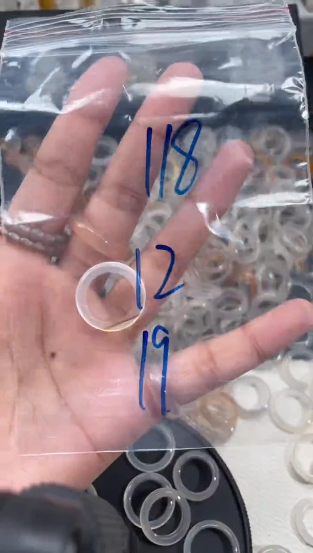 玛瑙/玉髓戒指未镶嵌118