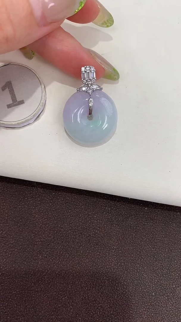 颈饰未镶嵌翡翠天然缅甸a货翡翠
