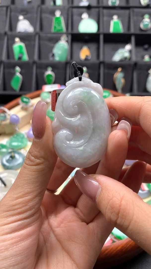 【闪购商品】翡翠颈饰未镶嵌天然缅甸A货翡翠有棉正常没运费险