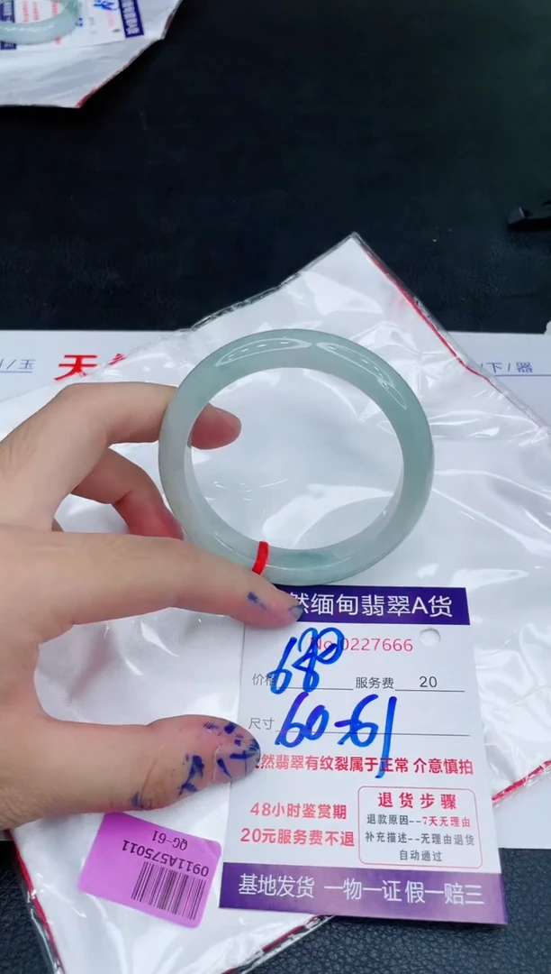 未镶嵌手镯翡翠680.000000