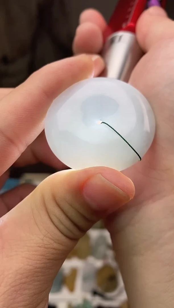 颈饰未镶嵌翡翠天然缅甸A货翡翠（平安扣）多样性发其一