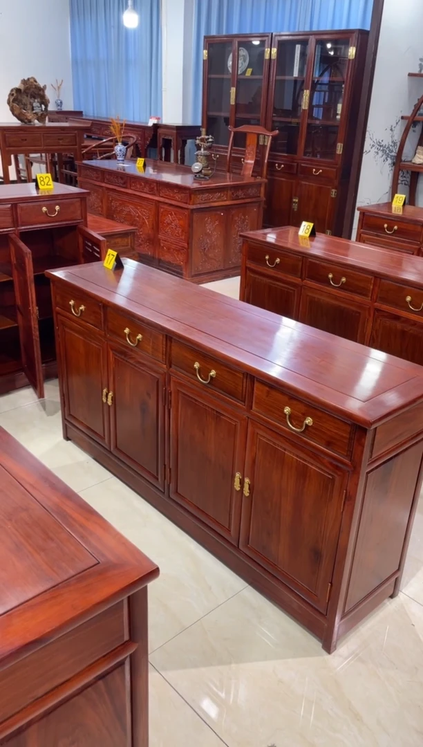 花梨木类柜类家具❤****️刺猬紫檀木158-40-80餐边柜样品