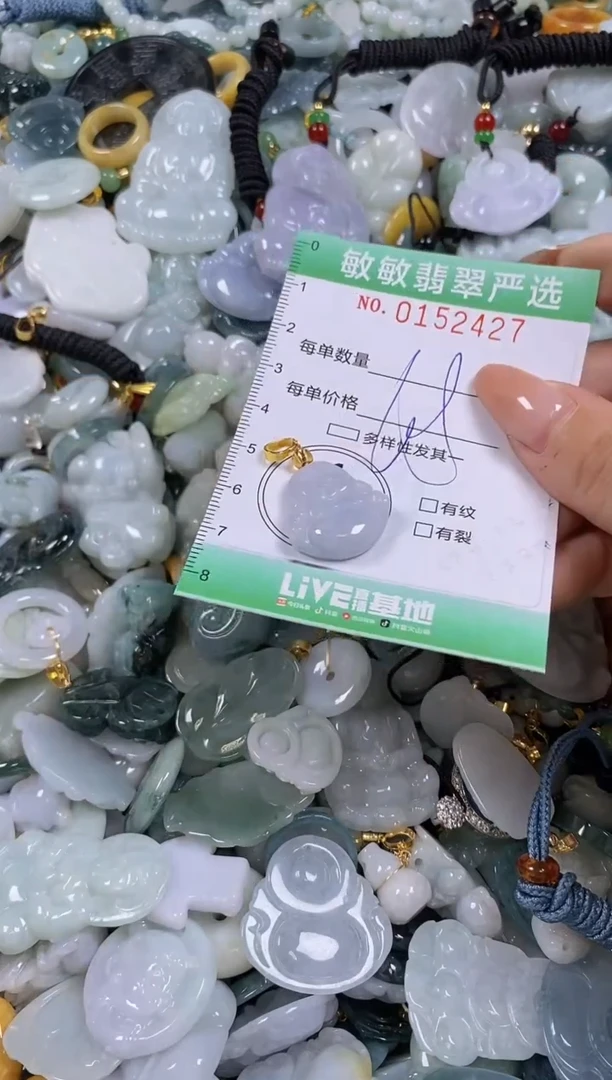 翡翠未镶嵌颈饰闪购0152427