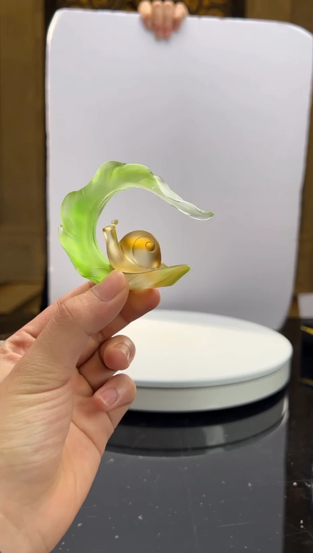 【闪购商品】摆件FML05安居乐业水晶琉璃摆件