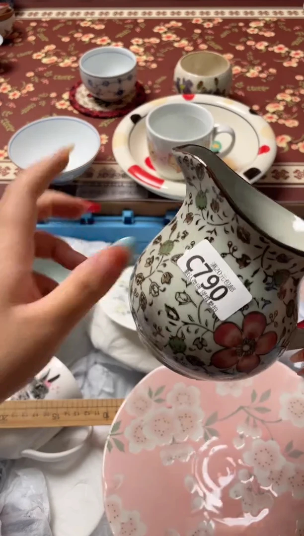 瓷片雪瓷器瓷器C790