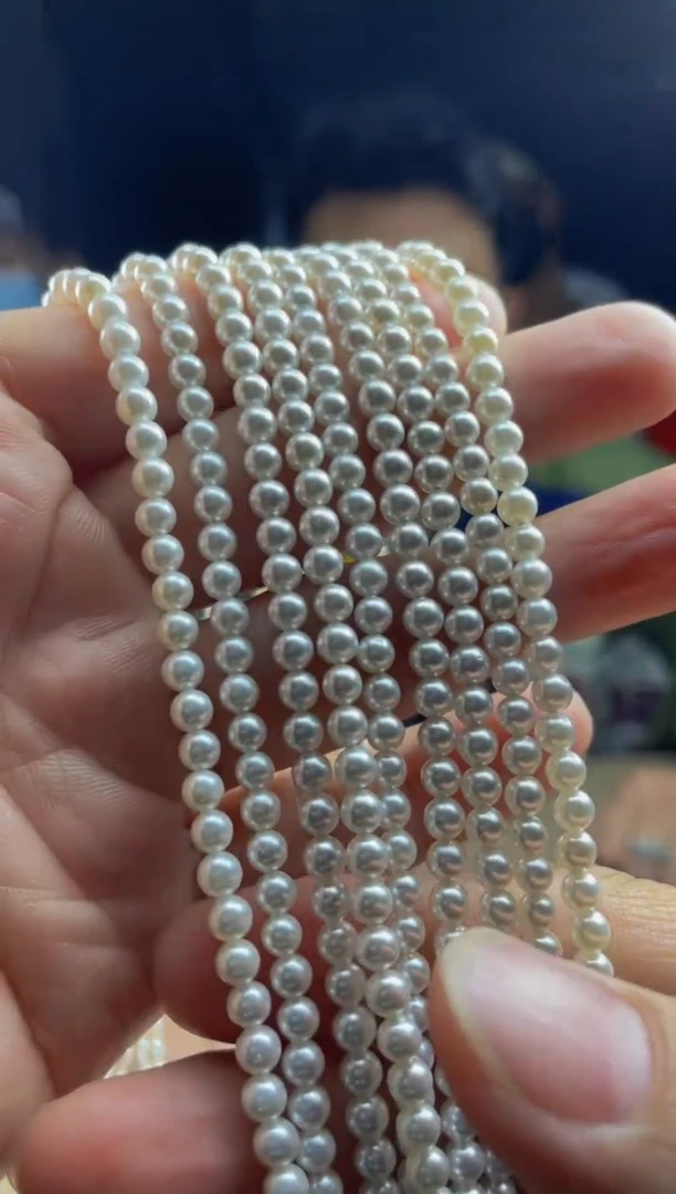 非金属仿珍珠项链 天然深海珠项链  多样性发货发一件