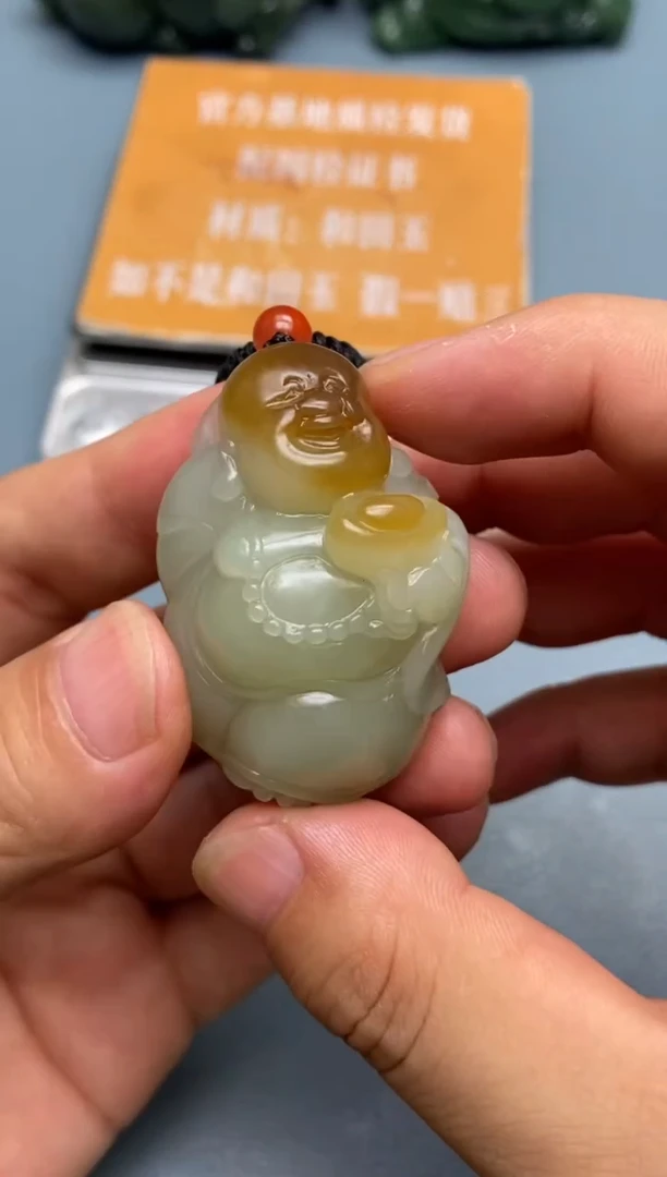 和田玉未镶嵌摆件65
