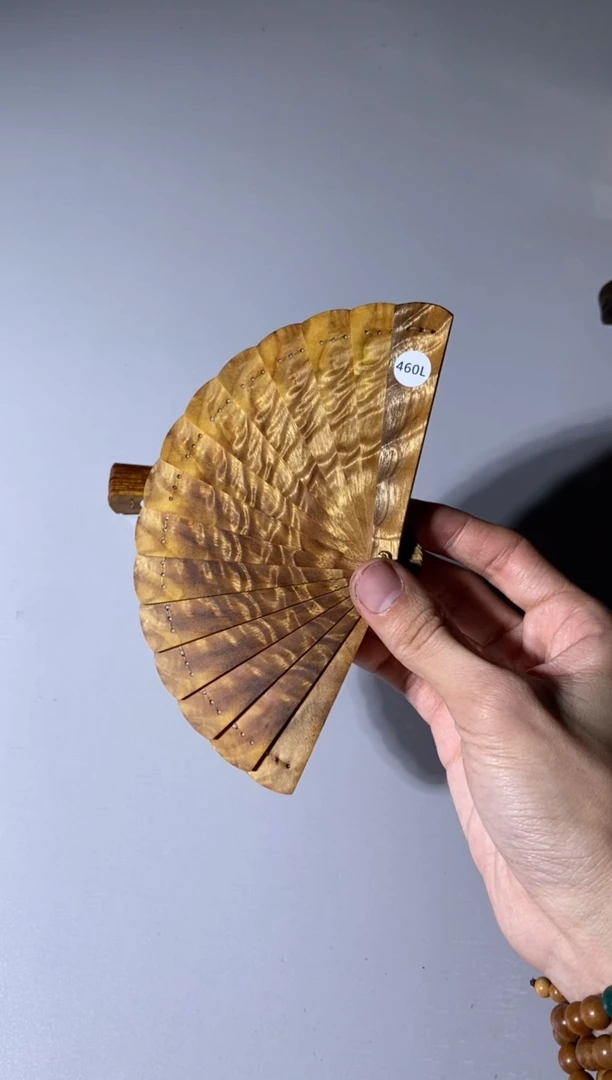 【闪购商品】金丝楠460号10cm金丝楠迷你扇