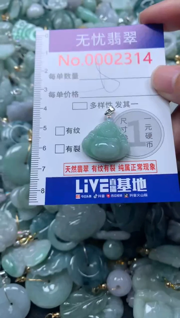 颈饰未镶嵌翡翠2314