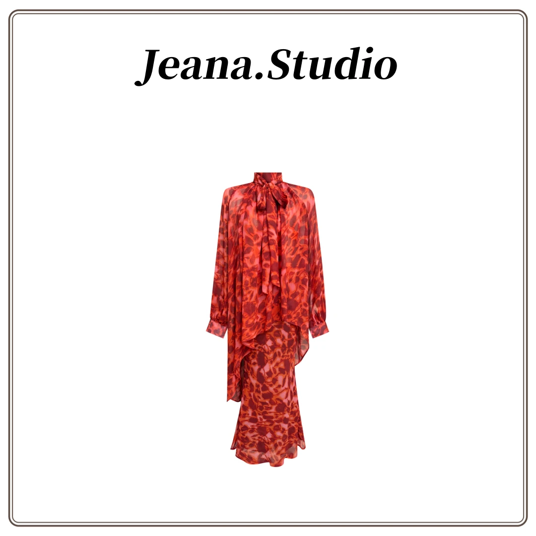 【Jeana.studio】原创设计【落日余晖】上衣裙子套装