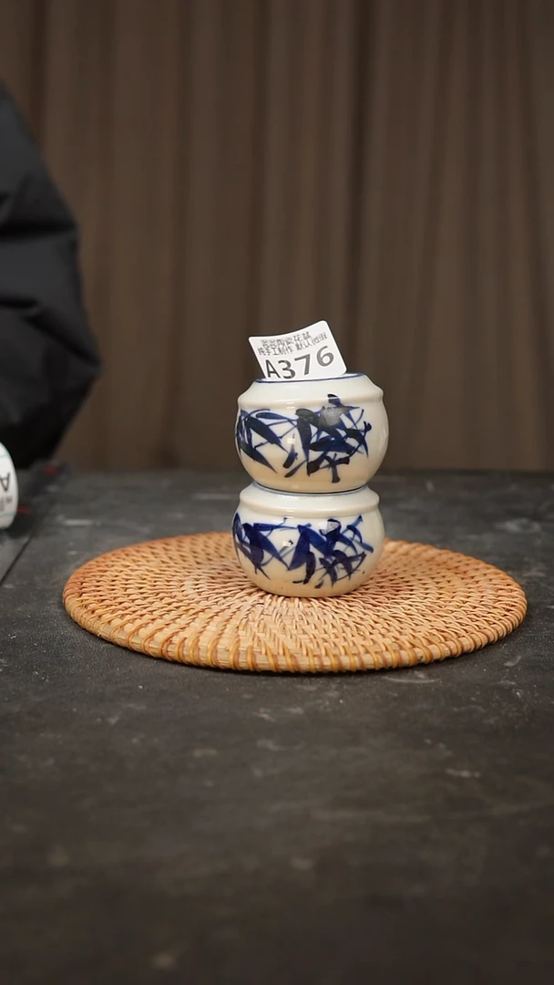 【闪购商品】瓷片景德镇手工陶瓷花盆