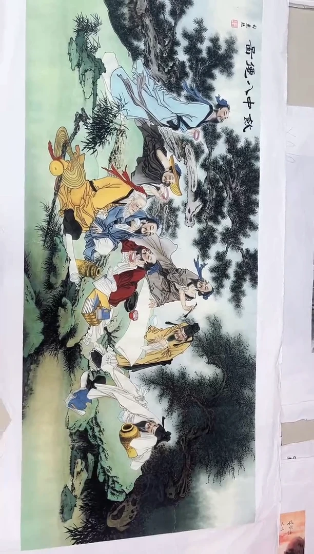 国画九霄甄选国画作品zhb014