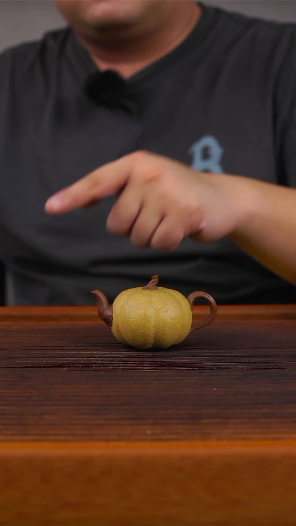 茶壶紫砂桐*南瓜小壶