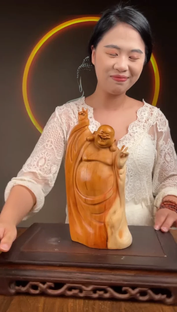 柏木（崖柏）手工摆件,先抢先得!编号:85