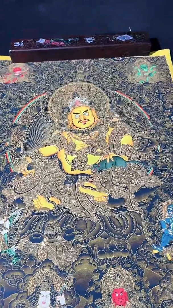 卷轴画藏式珍藏彩绘艺术馆171