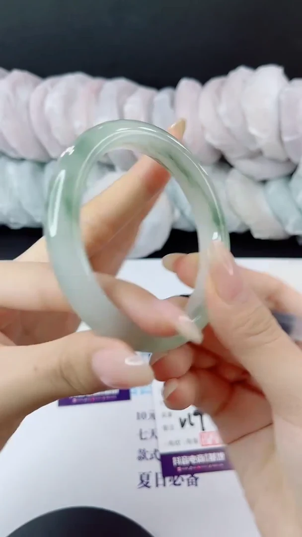 未镶嵌手镯石英质玉多样性发货V19