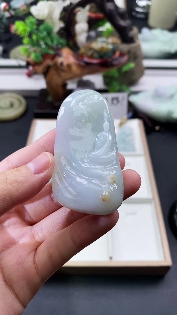 颈饰未镶嵌翡翠天然缅甸A货翡翠