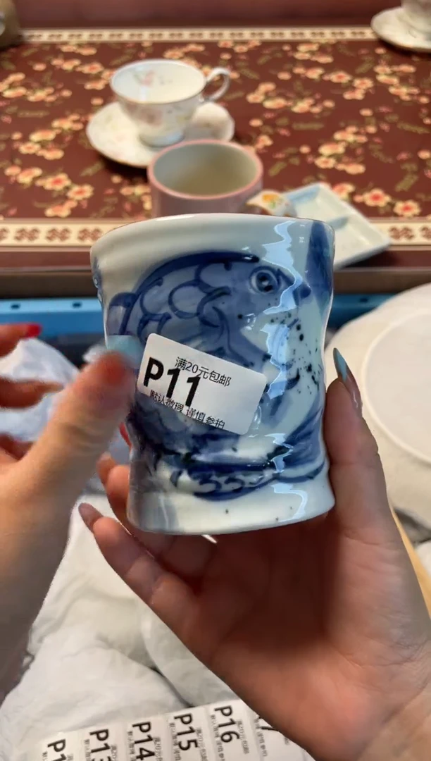 瓷片小*蹬瓷器瓷器P11