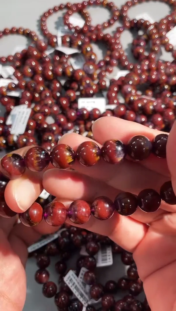 未镶嵌手链水晶水*画极光单圈A10（多样性发其一）