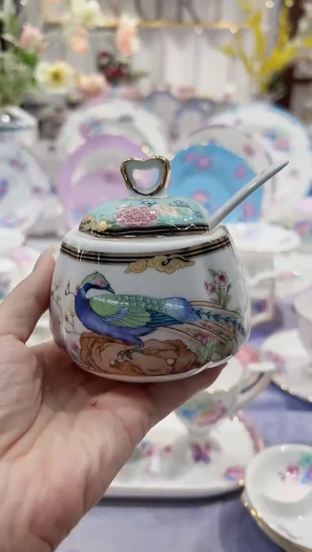 【闪购商品】骨瓷盐罐