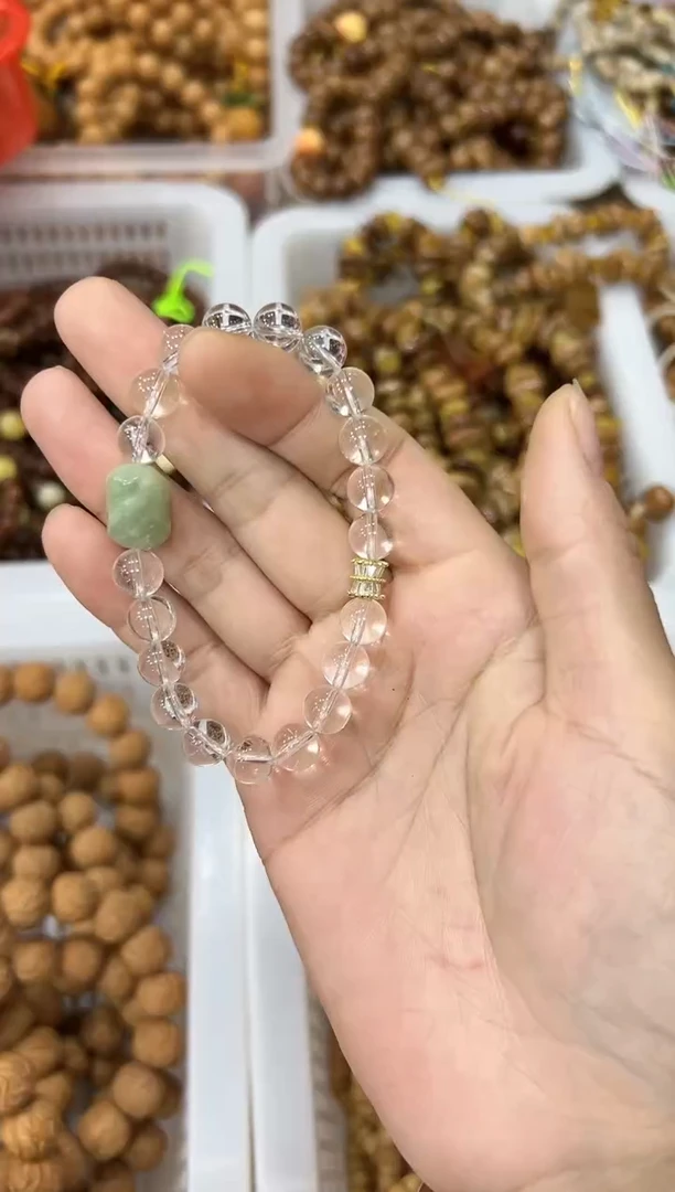 未镶嵌手链水晶卡8mm左右设计款 单圈