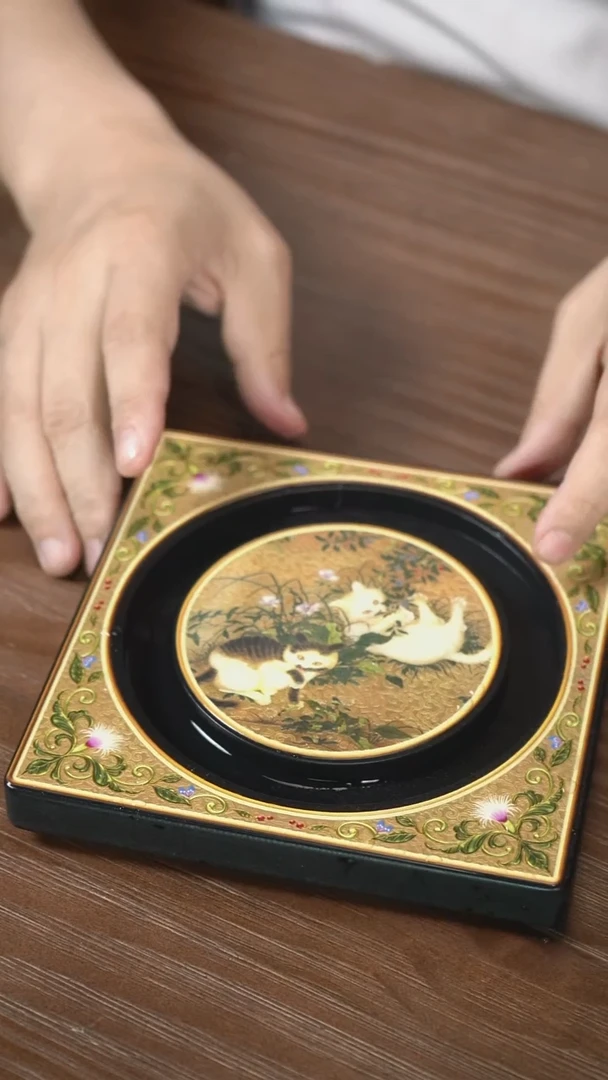 壹藏贰宝唐苑戏春壶承一个