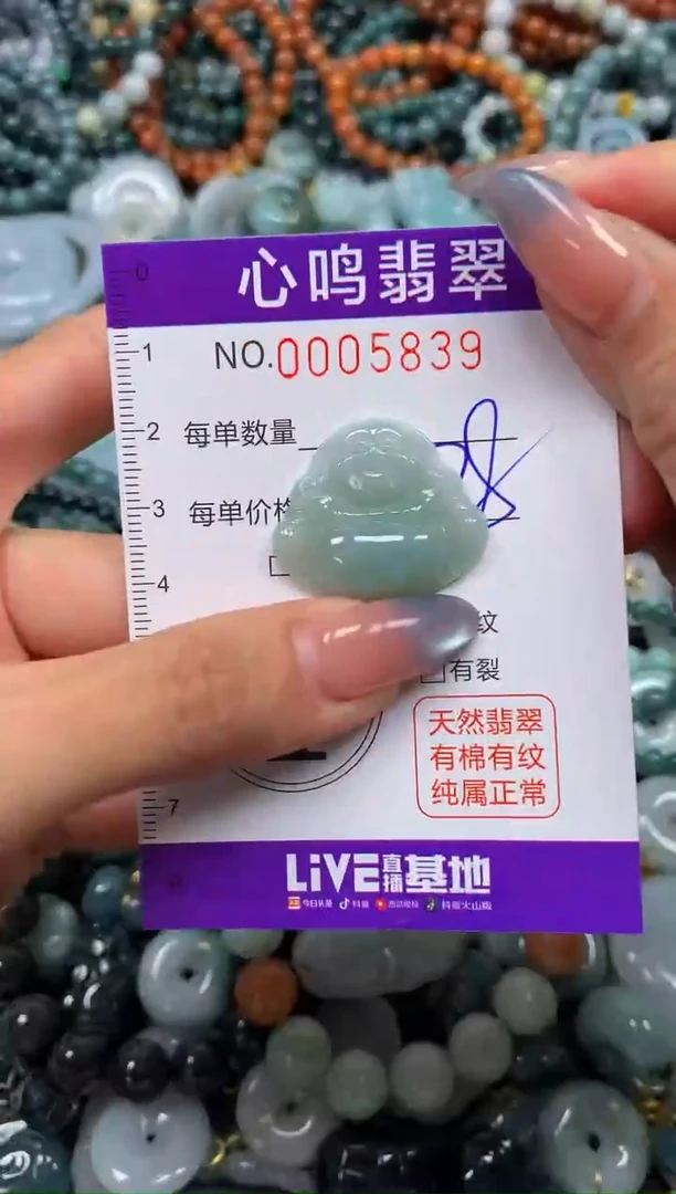颈饰未镶嵌翡翠闪购005839