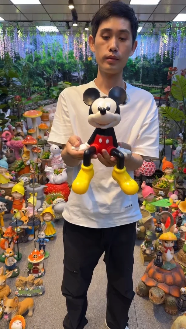 无花朵花园庭院摆件&00&