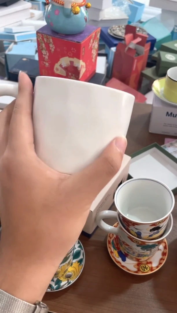 瓷片咖啡杯礼盒清仓！！！
